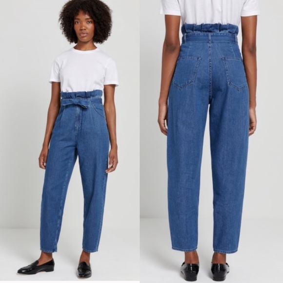 Frank & Oak Denim - Frank & Oak Cotton Paperback Balloon Jeans 26